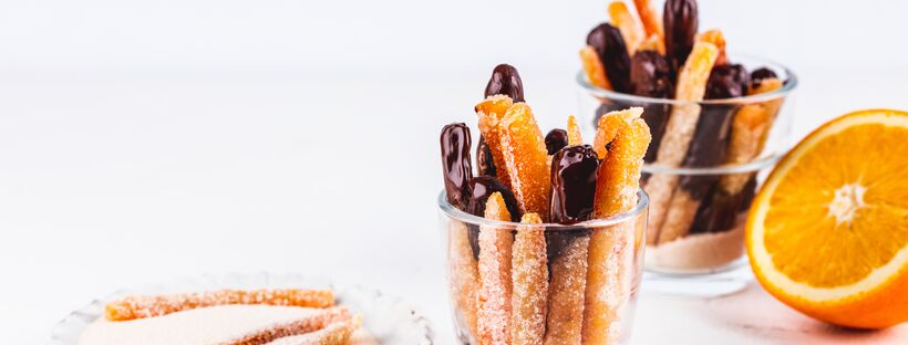 Candied Orange Peels