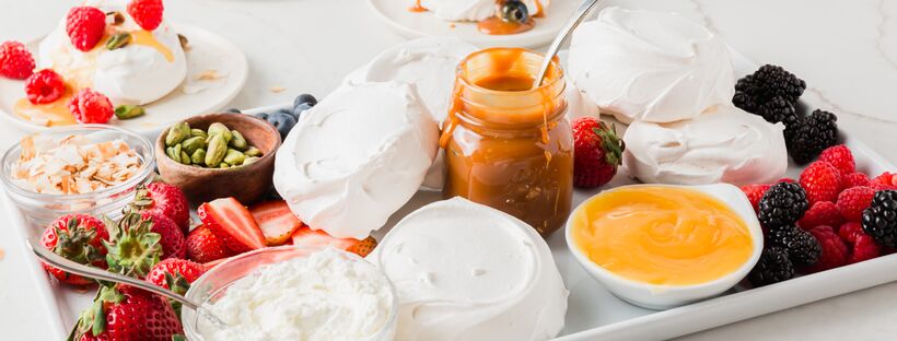 Mini Pavlova Dessert Board