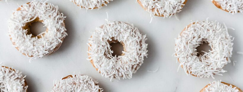 Vegan Coconut Donuts