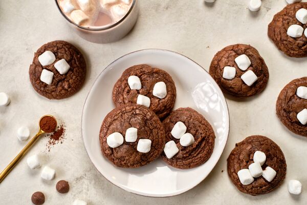 Hot Chocolate Cookies