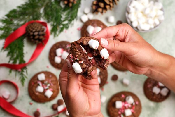 Hot Chocolate Cookies